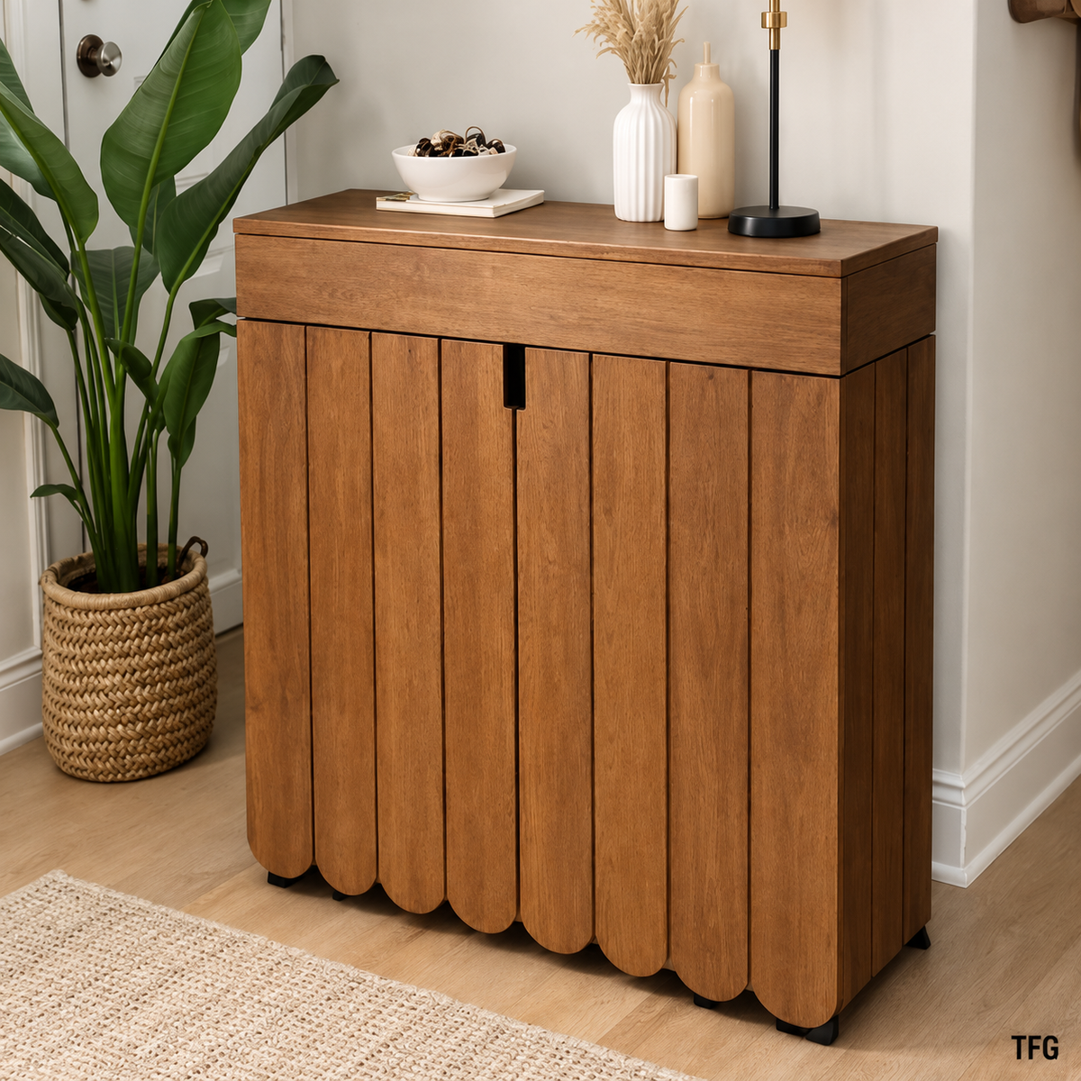 SoleStack! Shoe Rack with 1 Storage Drawer